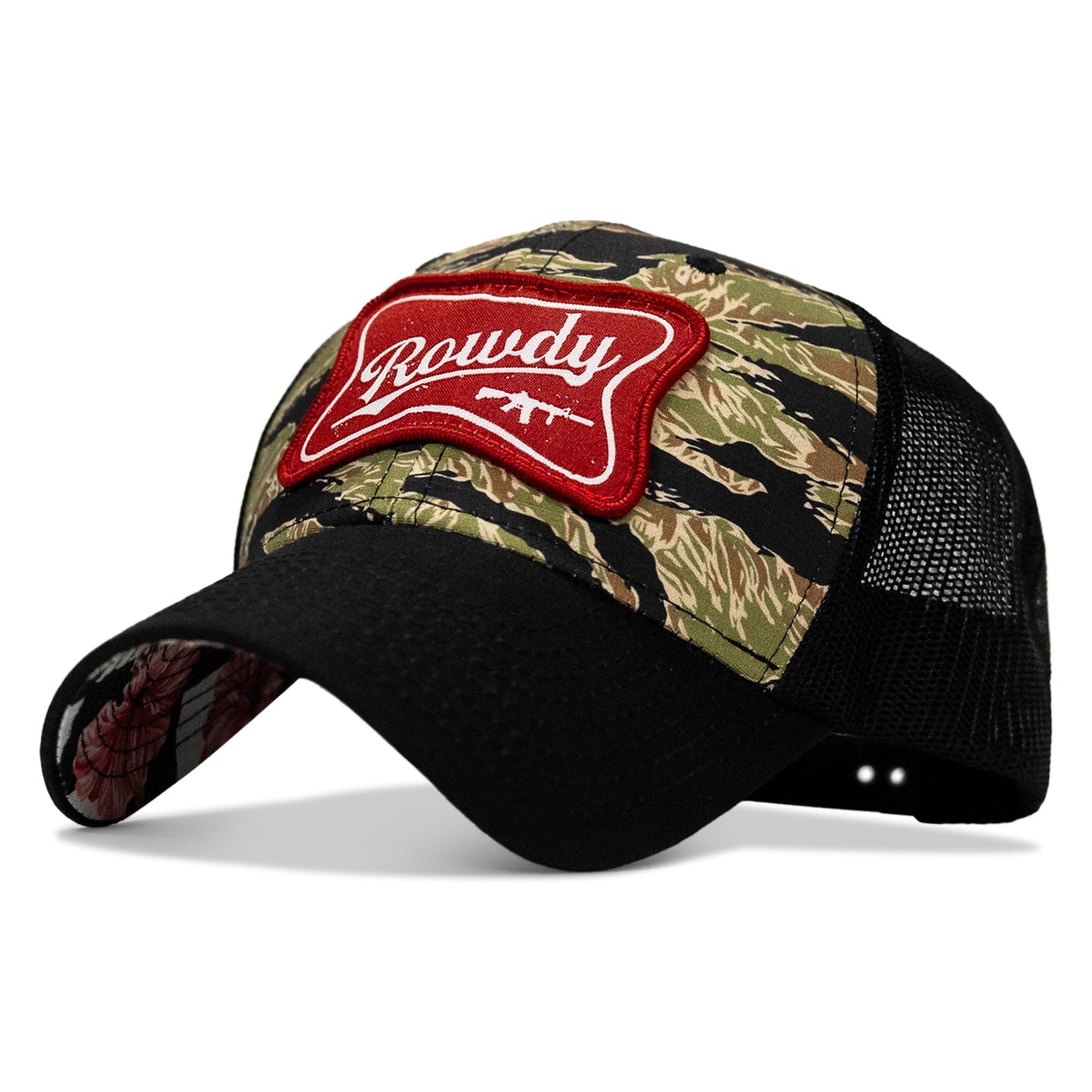 Rowdy Beer Logo Patch Original Ripstop Classic Snapback Hat