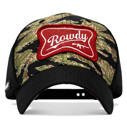 Rowdy Beer Logo Patch Original Ripstop Classic Snapback Hat