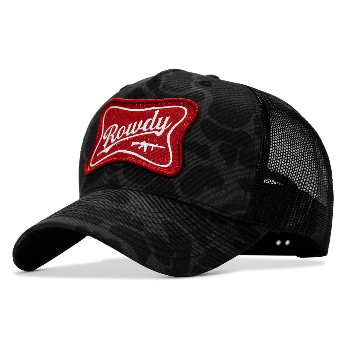 Rowdy Beer Logo Patch Snapback Hat