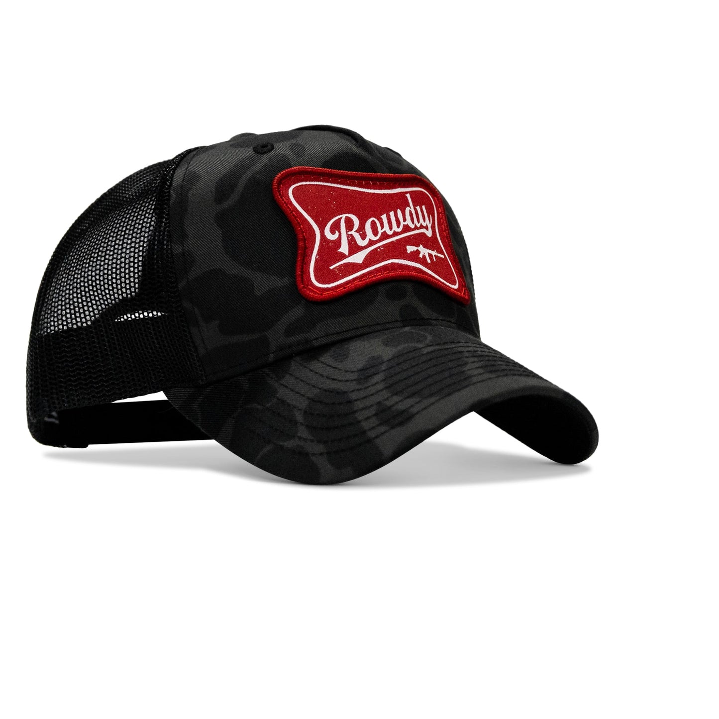 Rowdy Beer Logo Patch Snapback Hat