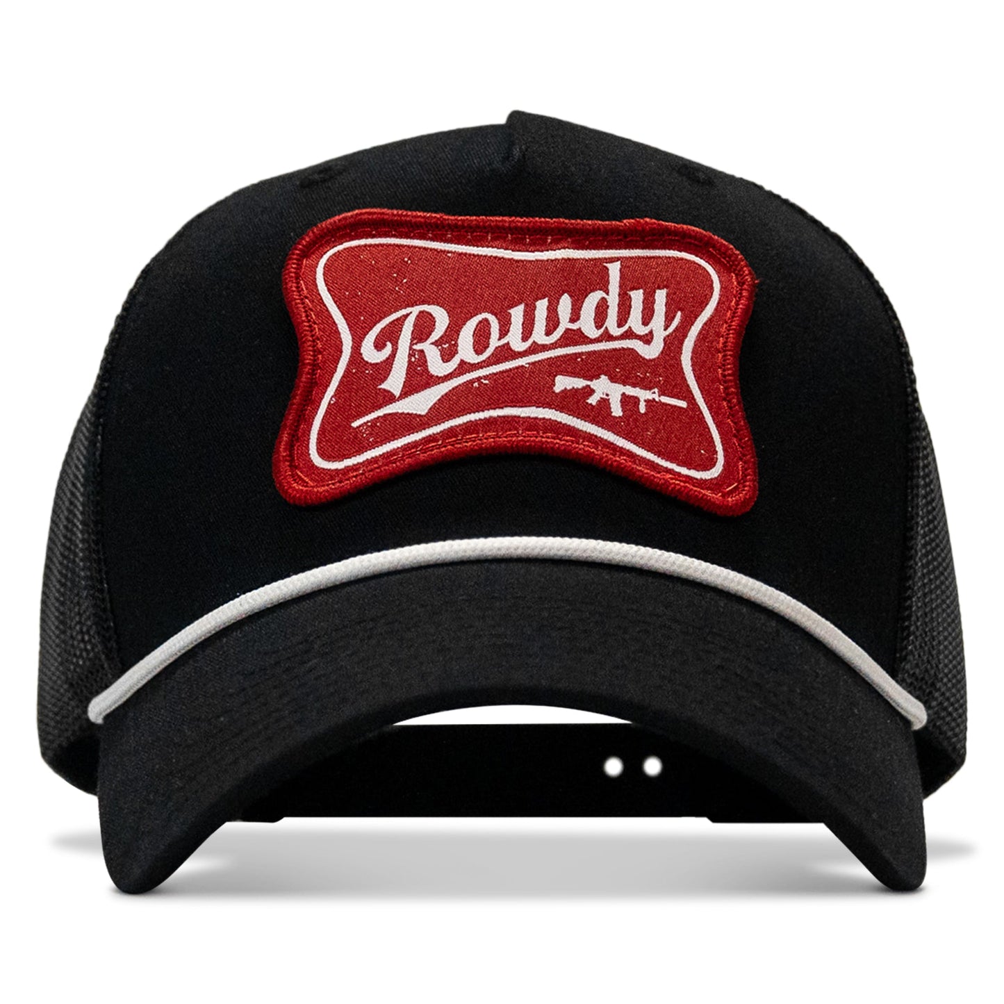 Rowdy Beer Logo Patch Rope Snapback Hat