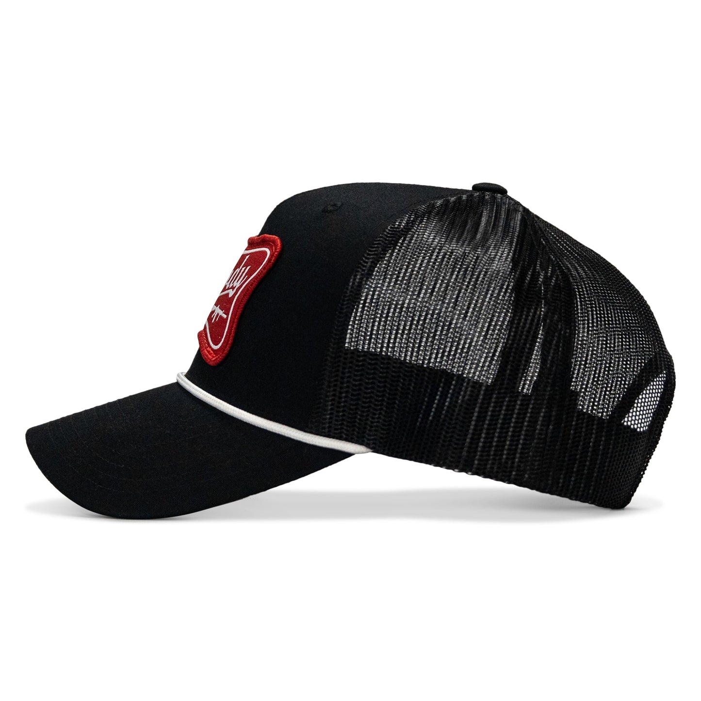 Rowdy Beer Logo Patch Rope Snapback Hat