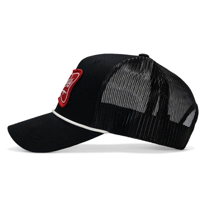 Rowdy Beer Logo Patch Rope Snapback Hat