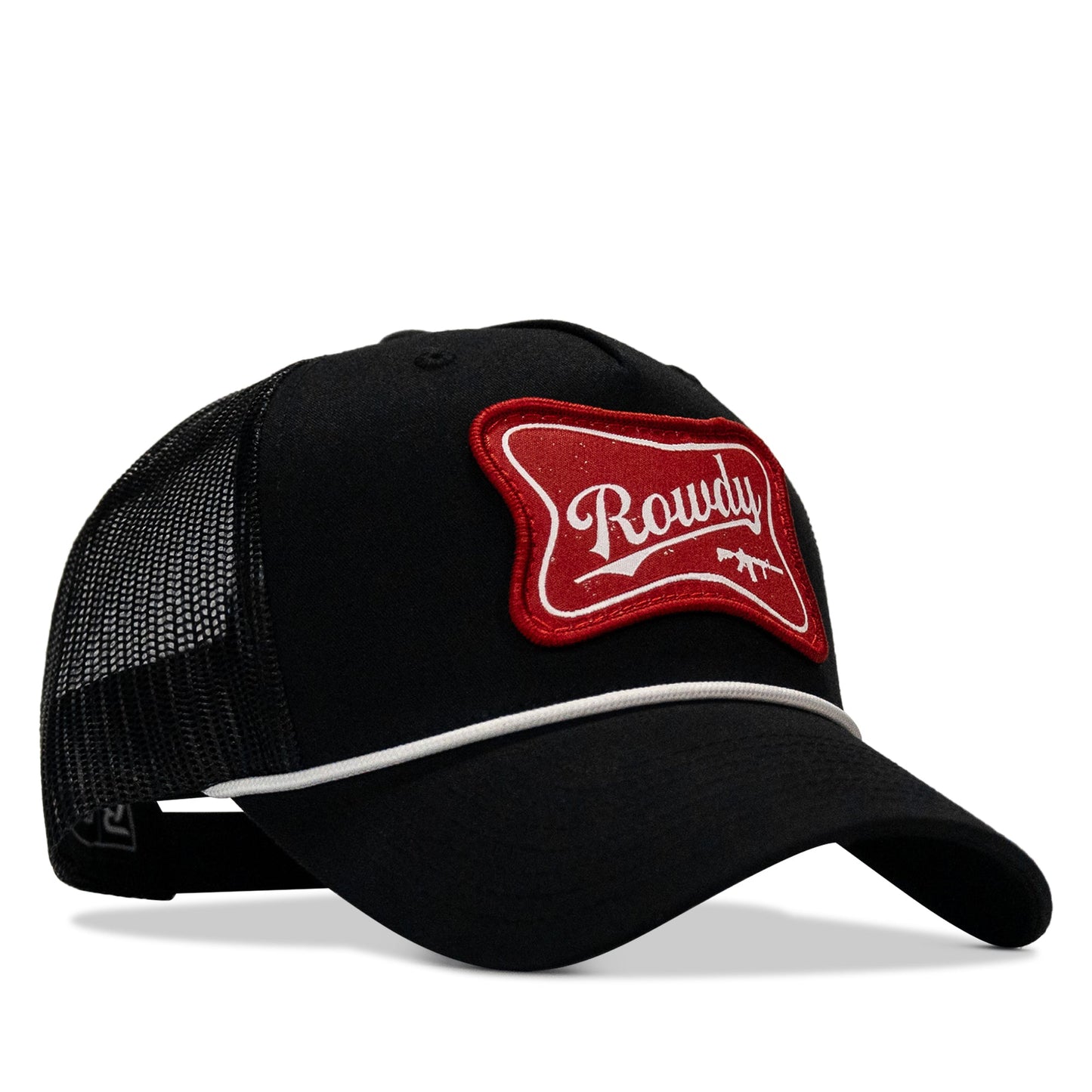 Rowdy Beer Logo Patch Rope Snapback Hat