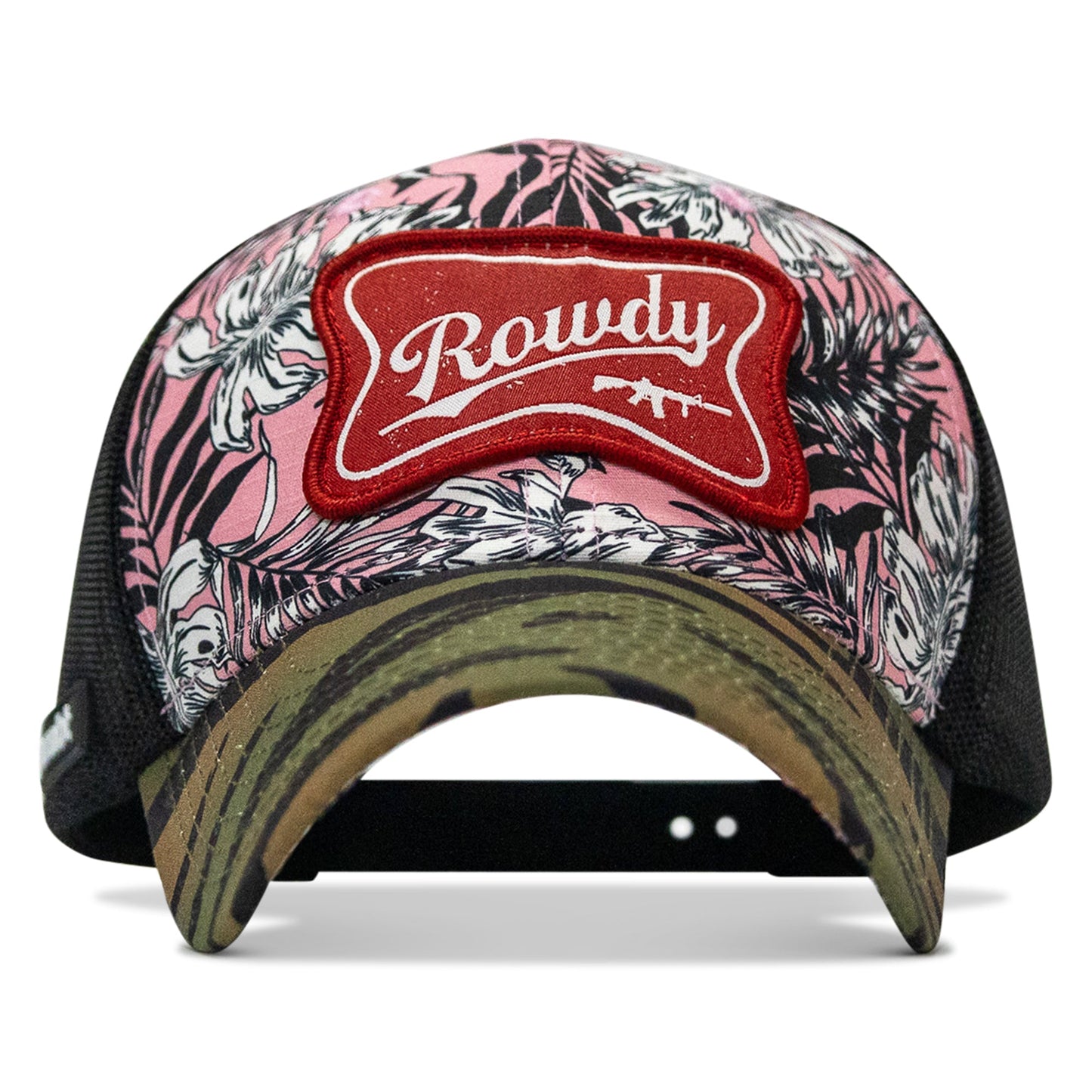 Rowdy Beer Logo Patch Original Ripstop Classic Snapback Hat