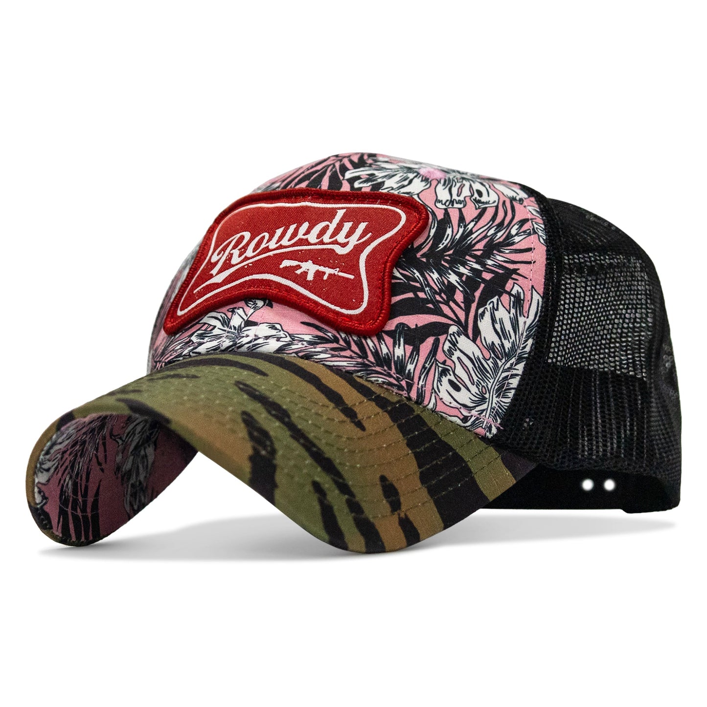 Rowdy Beer Logo Patch Original Ripstop Classic Snapback Hat