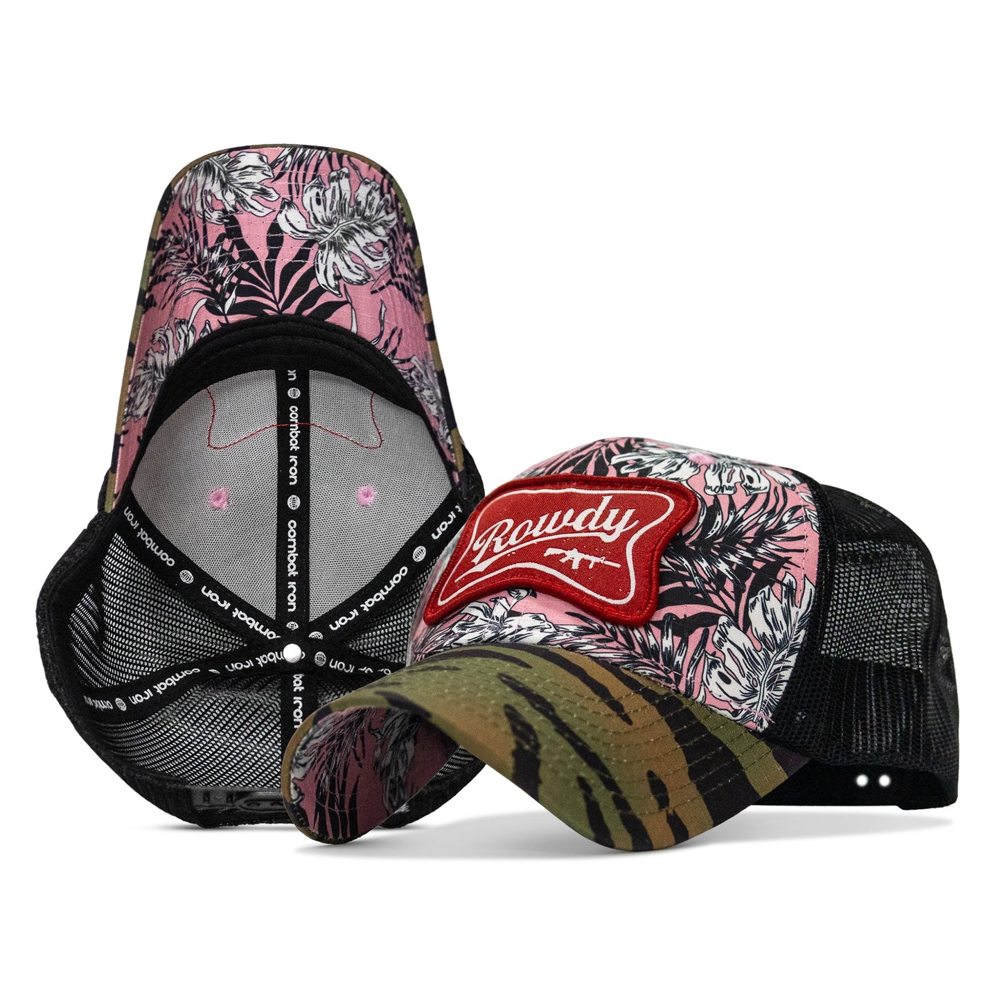 Rowdy Beer Logo Patch Original Ripstop Classic Snapback Hat