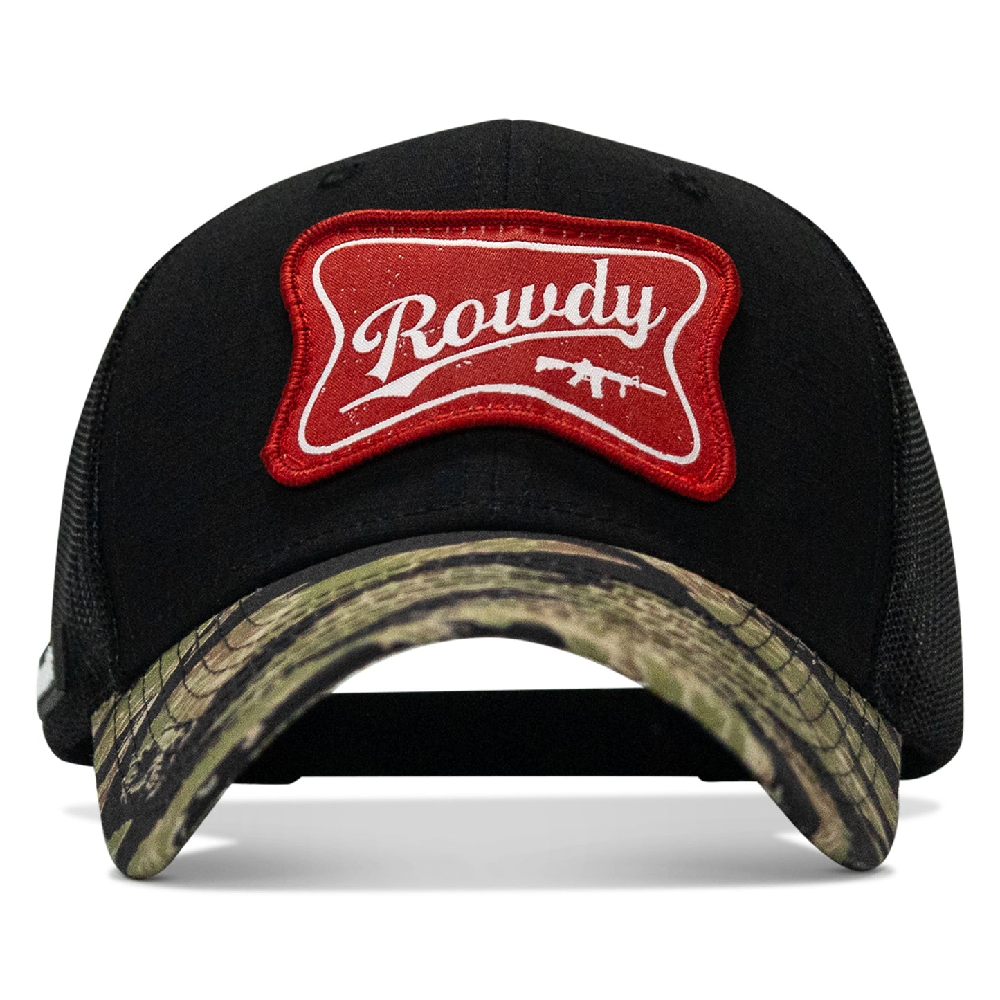 Rowdy Beer Logo Patch Original Ripstop Classic Snapback Hat