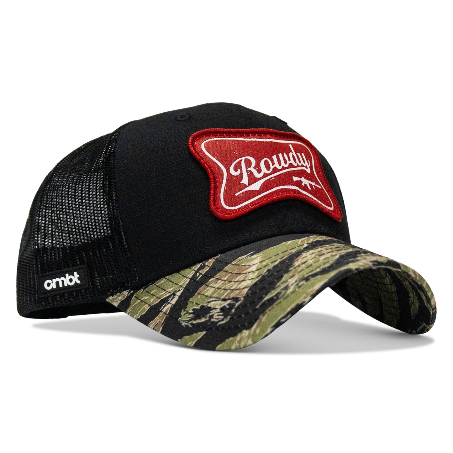 Rowdy Beer Logo Patch Original Ripstop Classic Snapback Hat