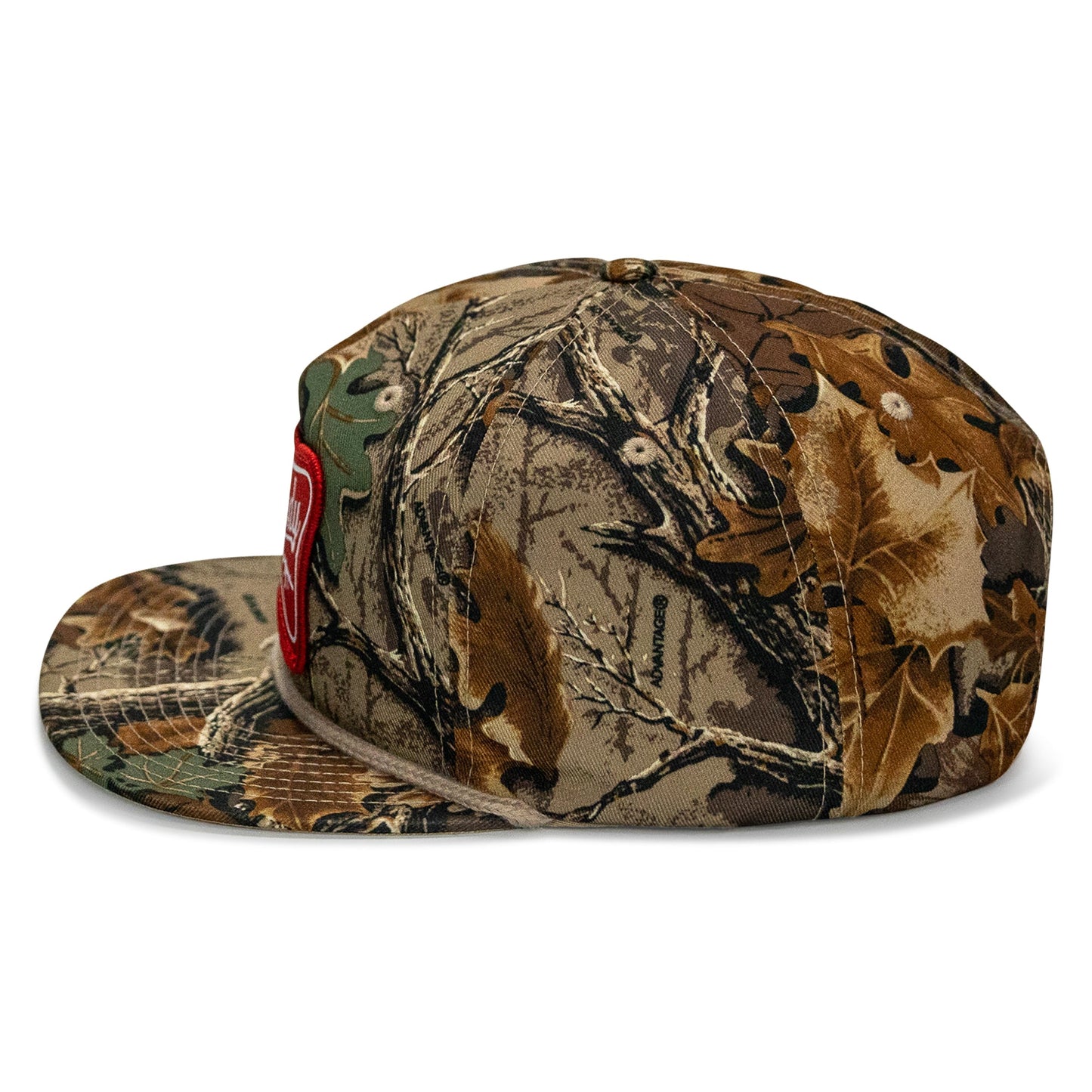 Rowdy Beer Logo Patch Flatbill Snapback