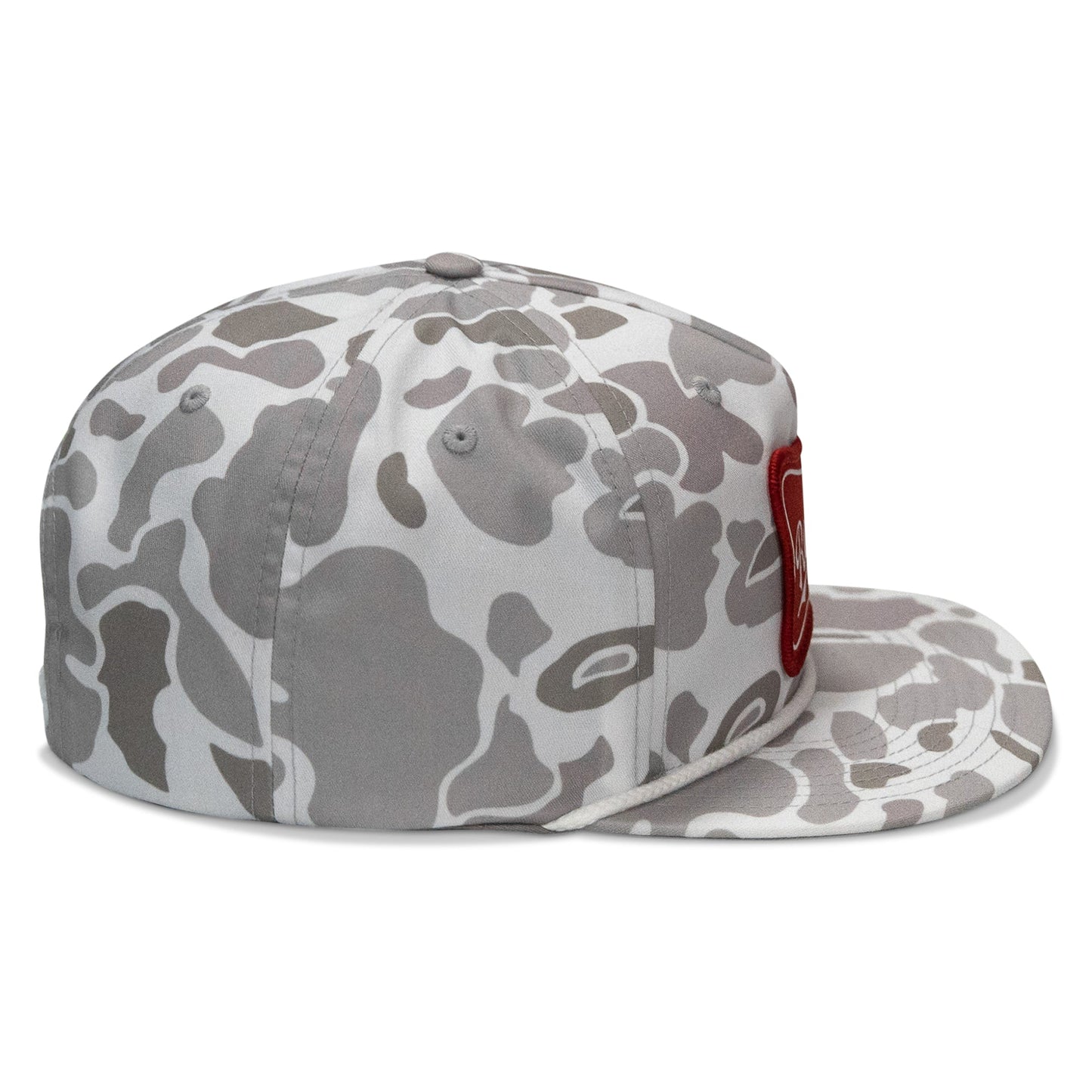 Rowdy Beer Logo Patch Flatbill Snapback
