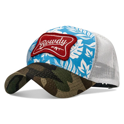 Rowdy Beer Logo Patch Original Ripstop Classic Snapback Hat