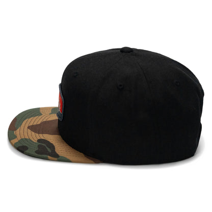 Rowdy. USA Dirty Cowboy Patch Flatbill Snapback