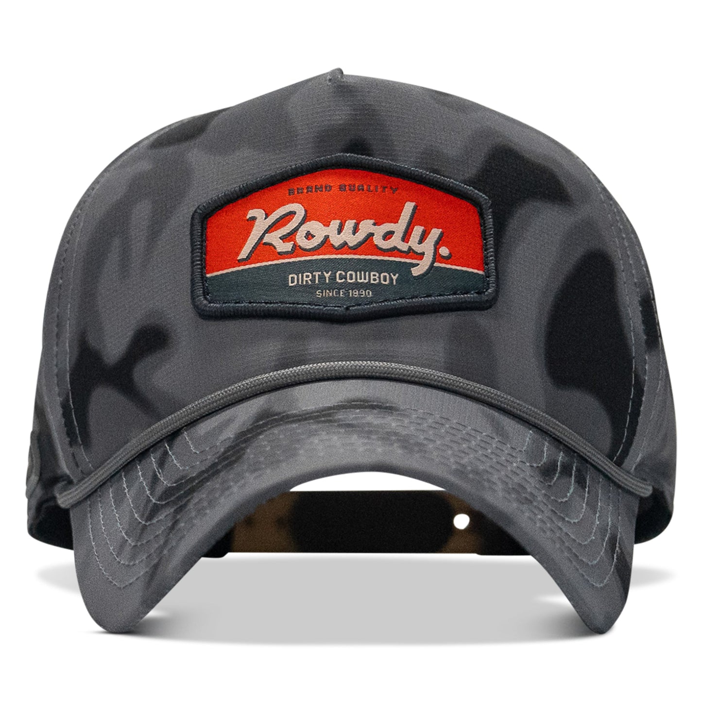 Rowdy Dirty Cowboy Patch Weekender Snapback
