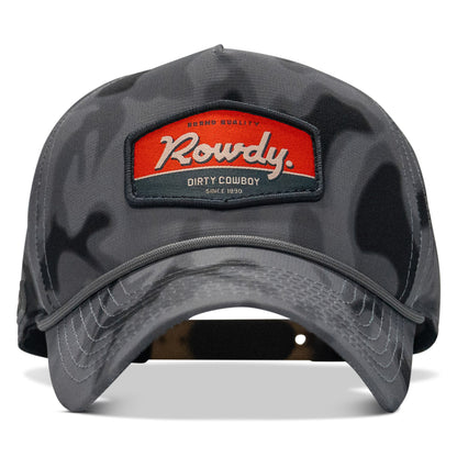 Rowdy Dirty Cowboy Patch Weekender Snapback