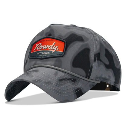 Rowdy Dirty Cowboy Patch Weekender Snapback