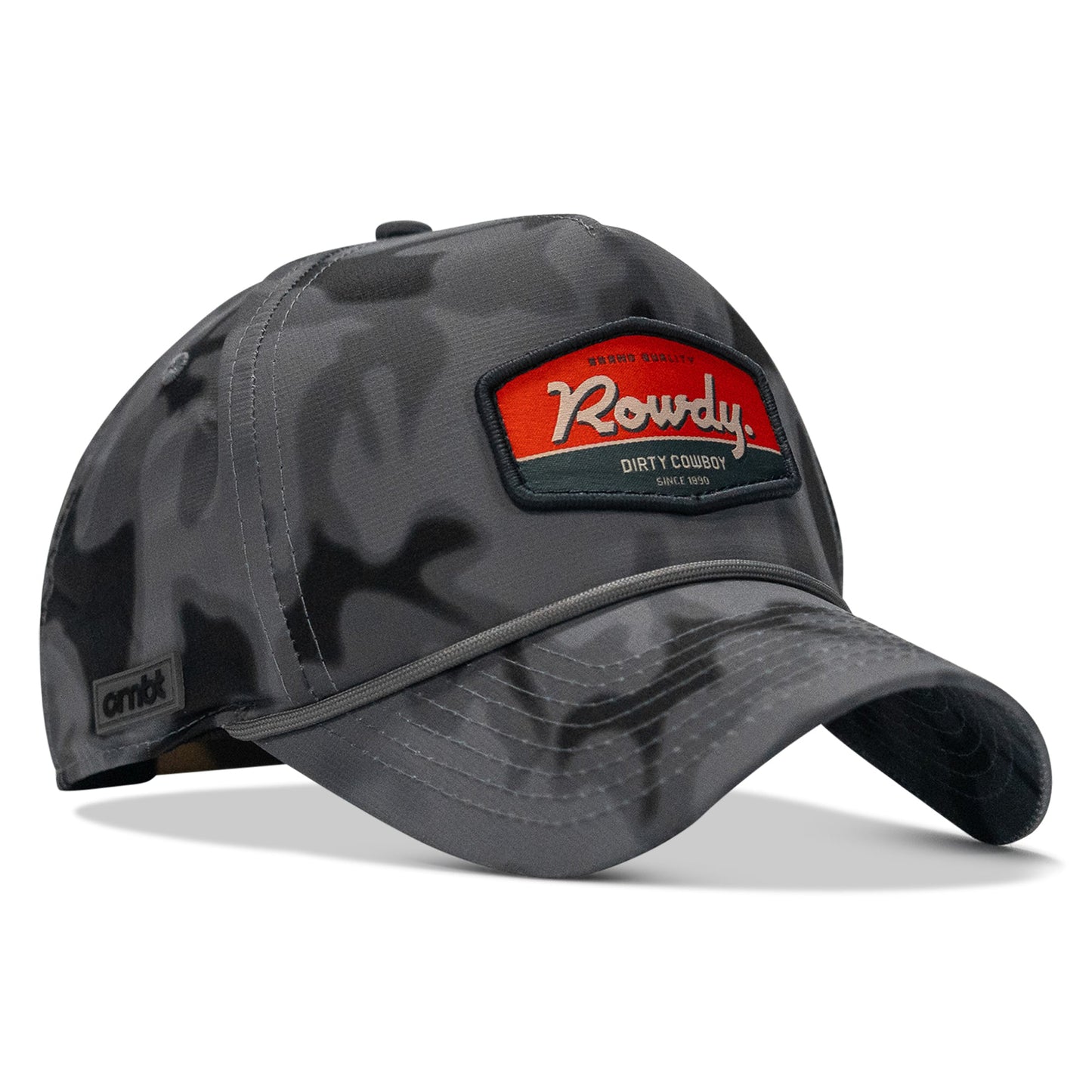 Rowdy Dirty Cowboy Patch Weekender Snapback