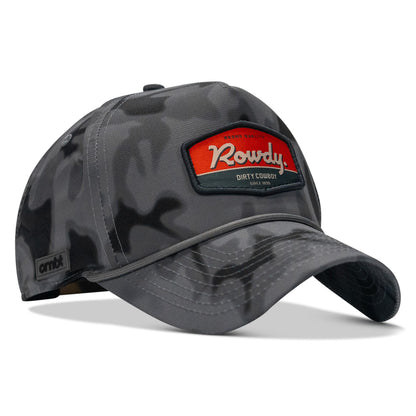 Rowdy Dirty Cowboy Patch Weekender Snapback