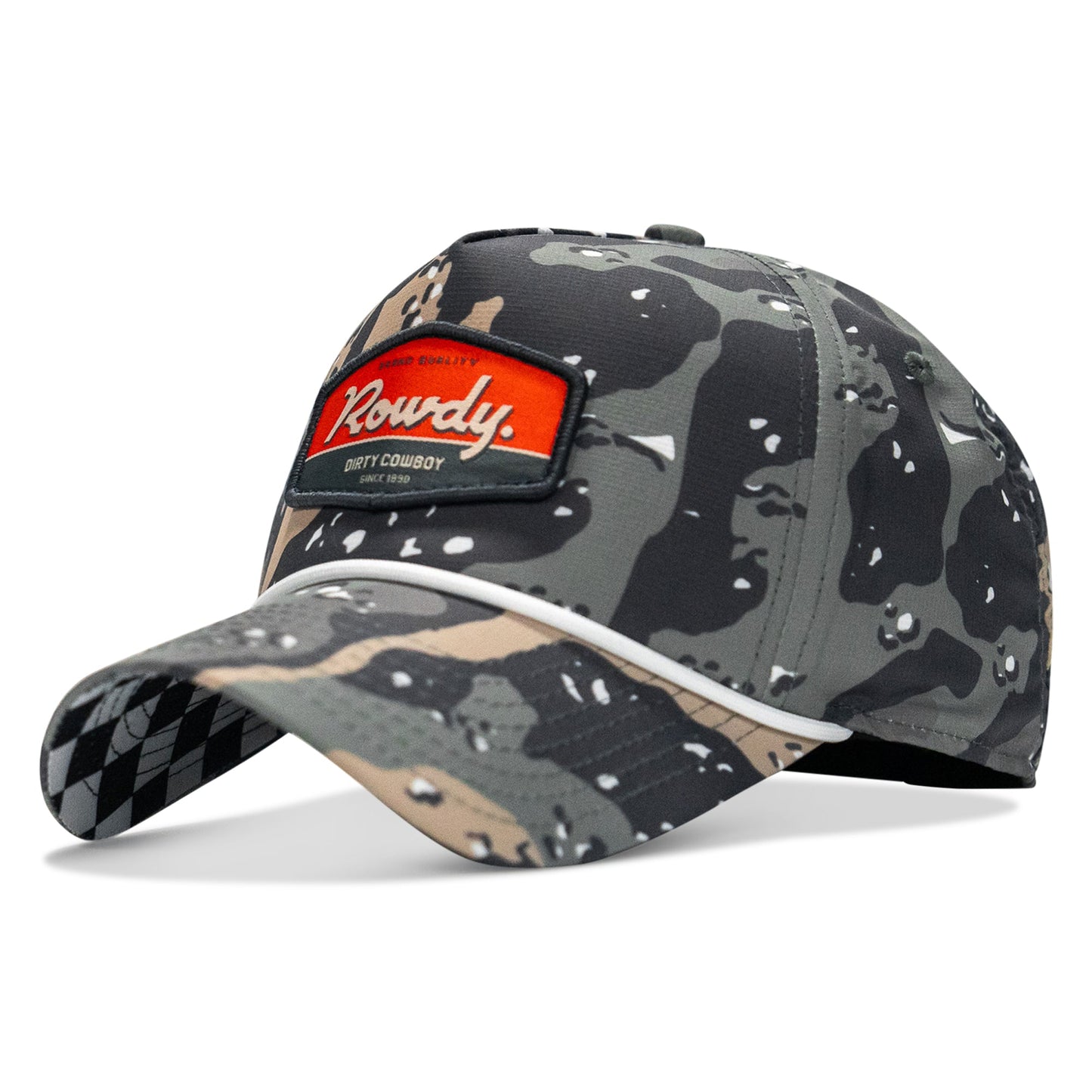 Rowdy Dirty Cowboy Patch Weekender Snapback
