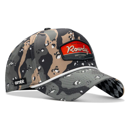Rowdy Dirty Cowboy Patch Weekender Snapback