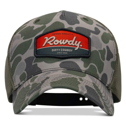 Rowdy. USA Dirty Cowboy Patch SnapBack