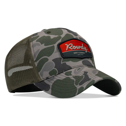 Rowdy. USA Dirty Cowboy Patch SnapBack