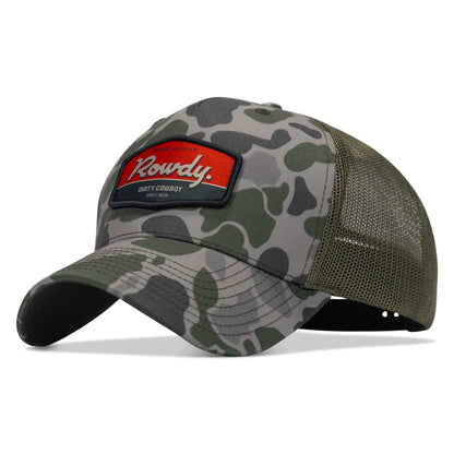 Rowdy. USA Dirty Cowboy Patch SnapBack