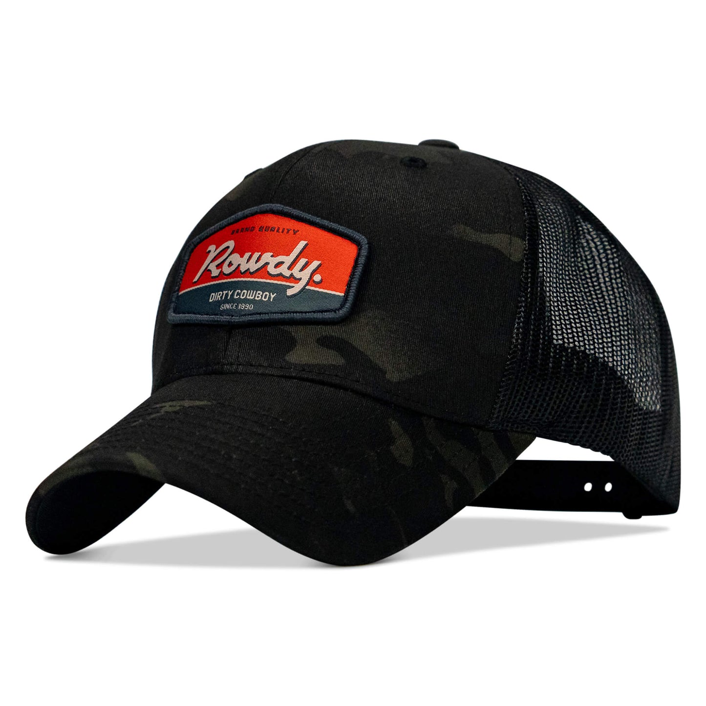 Rowdy. USA Dirty Cowboy Patch SnapBack