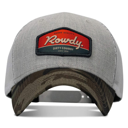 Rowdy. USA Dirty Cowboy Patch SnapBack