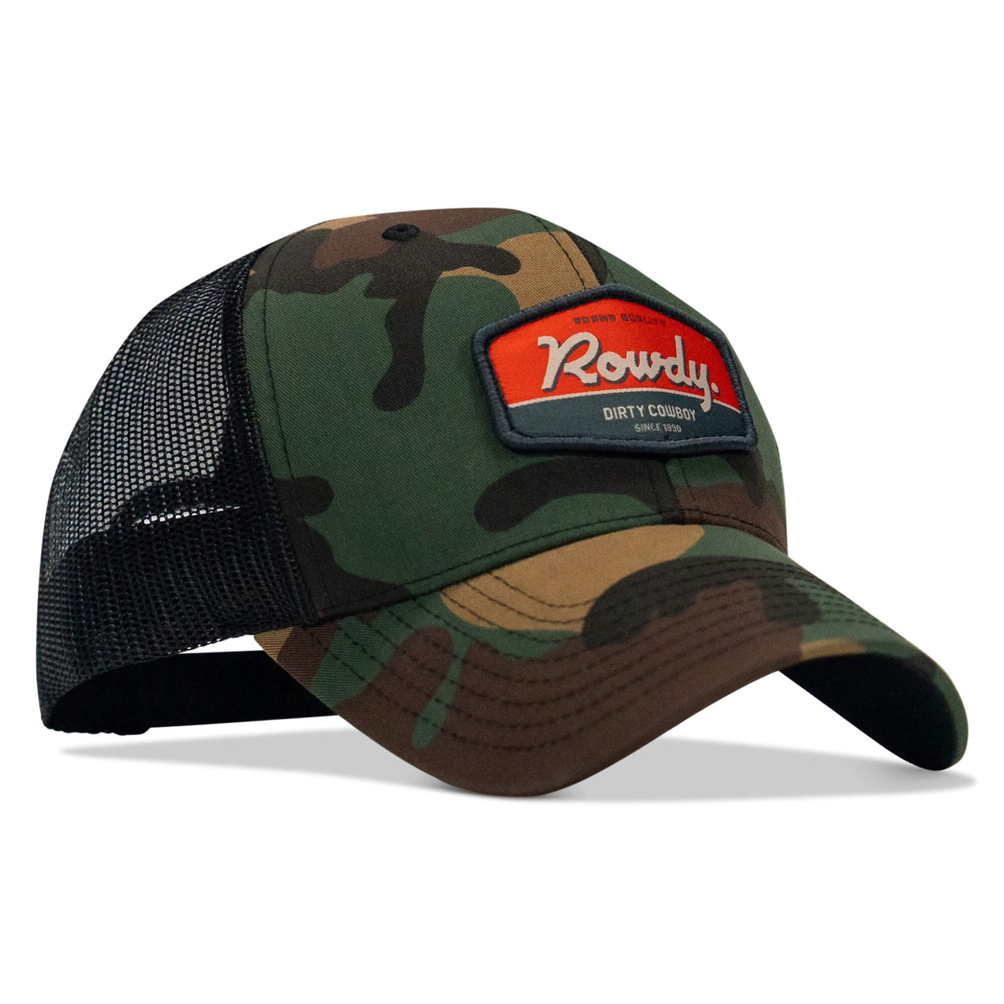 Rowdy. USA Dirty Cowboy Patch SnapBack