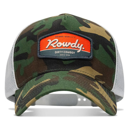 Rowdy. USA Dirty Cowboy Patch SnapBack