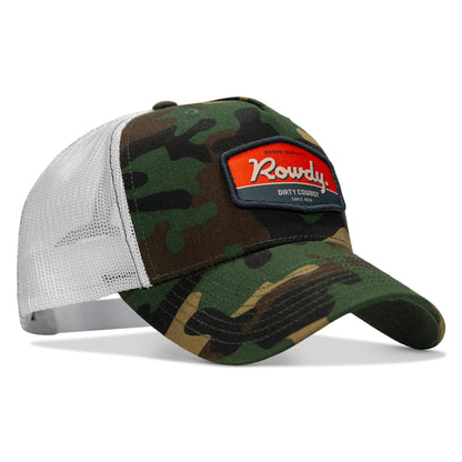 Rowdy. USA Dirty Cowboy Patch SnapBack