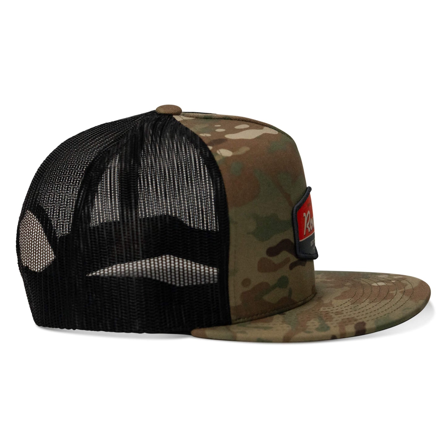 Rowdy. USA Dirty Cowboy Patch Flatbill Snapback