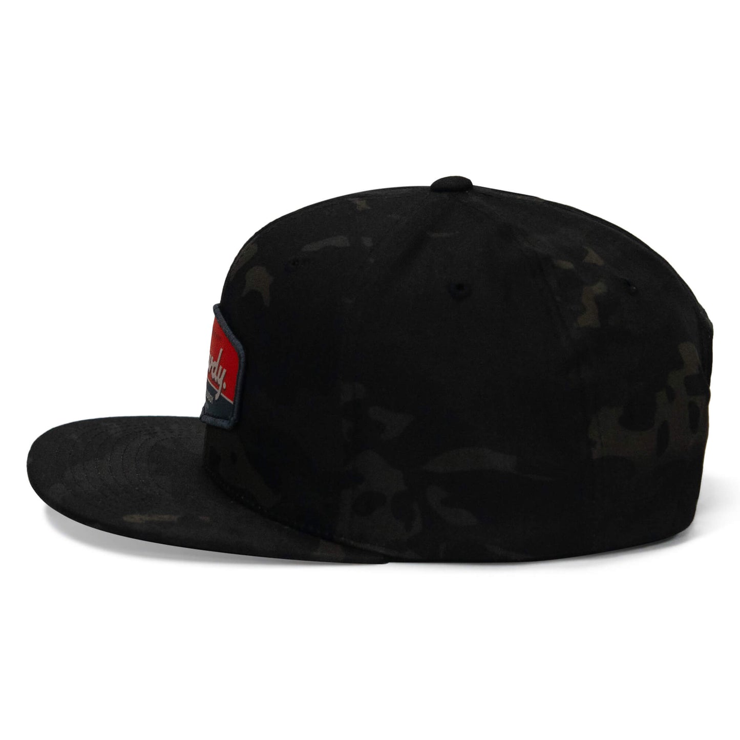 Rowdy. USA Dirty Cowboy Patch Flatbill Snapback