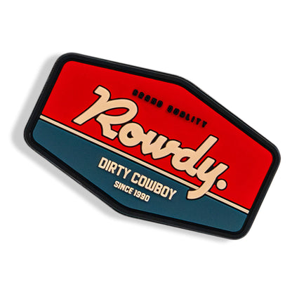 Rowdy USA PVC Velcro Patch