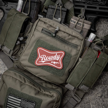 Rowdy PVC Velcro Patch