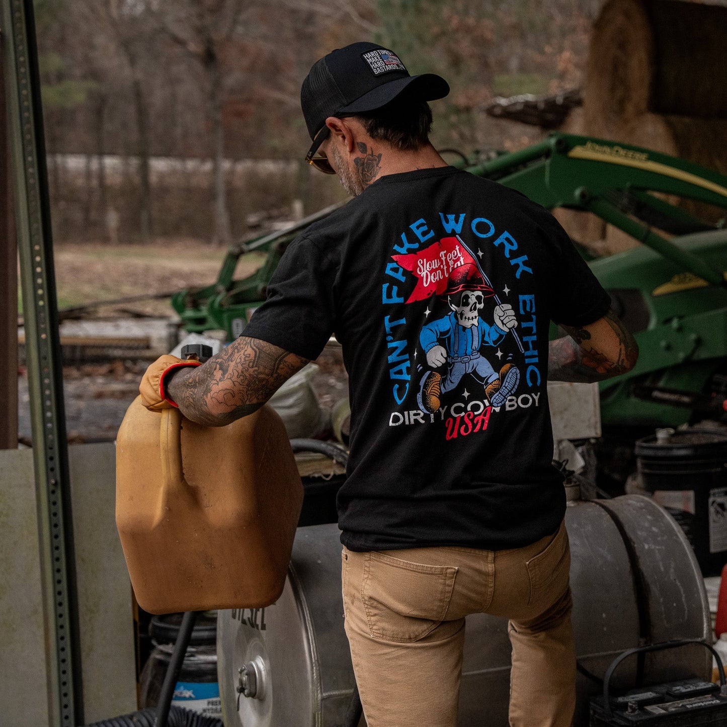 Can't Fake Work Ethic Men's T-Shirt