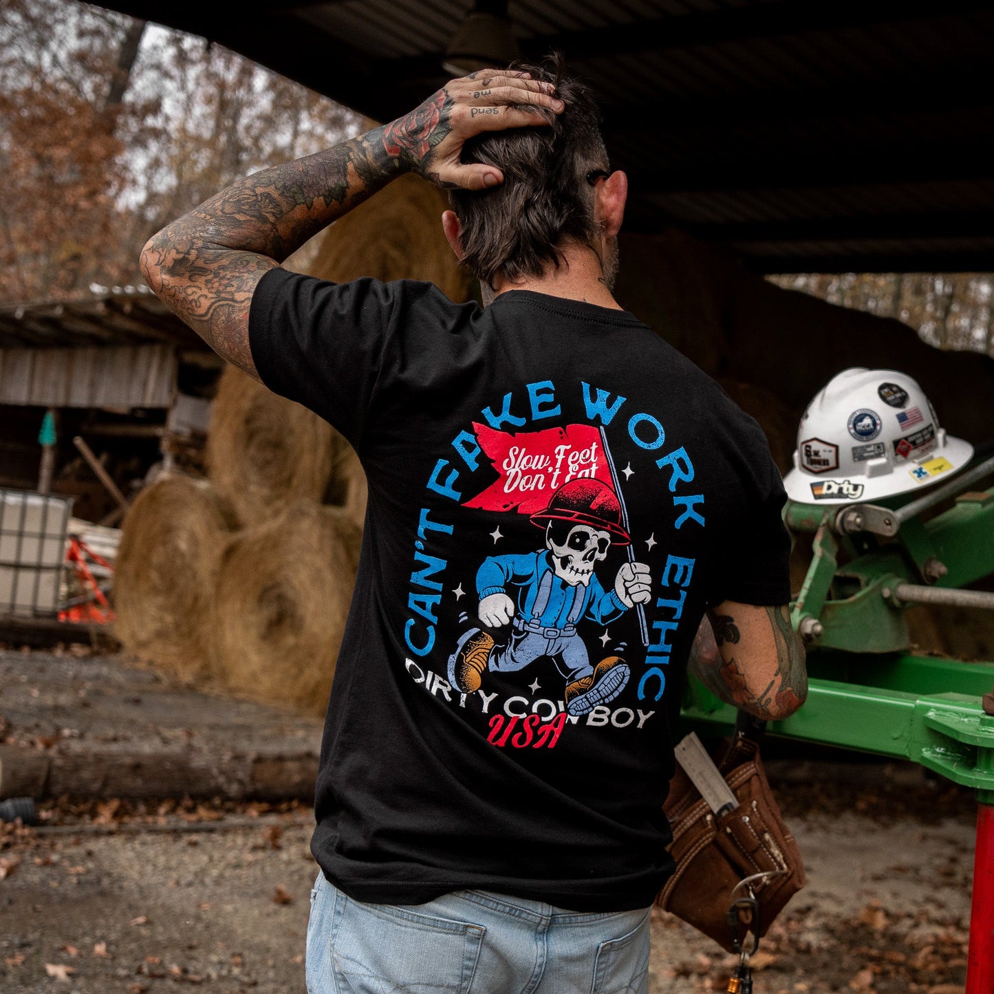 Can't Fake Work Ethic Men's T-Shirt