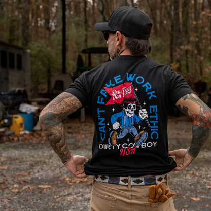 Can't Fake Work Ethic Men's T-Shirt