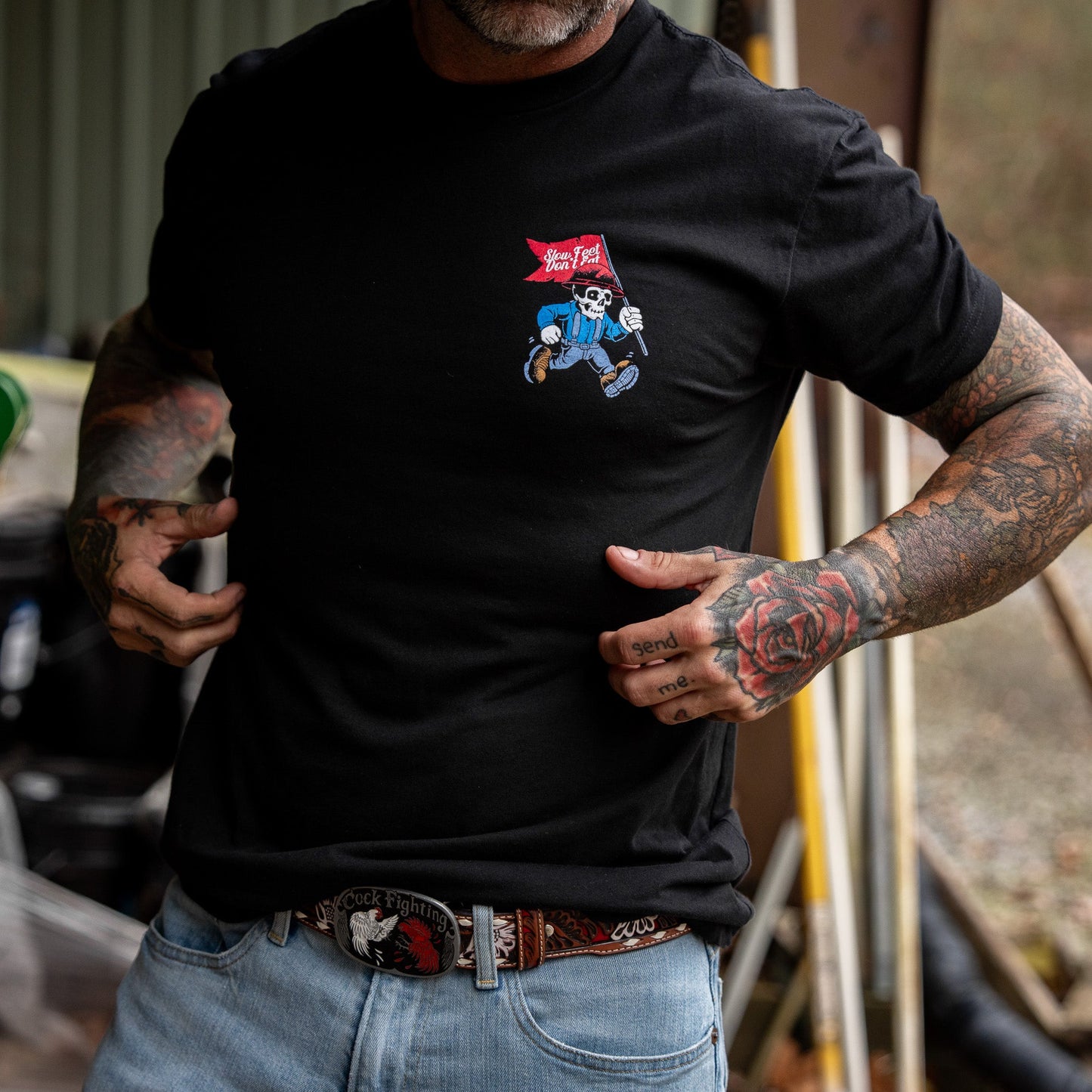 Can't Fake Work Ethic Men's T-Shirt