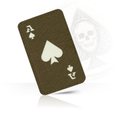 Load image into Gallery viewer, M-Tac patch Ace of Spades Laser Cut
