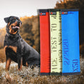 Load image into Gallery viewer, Recycled Fire Hose Dog Fetch Toy - Regular
