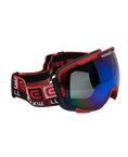 Load image into Gallery viewer, Bomber Goggles (Red w/Flash Blue Lens)
