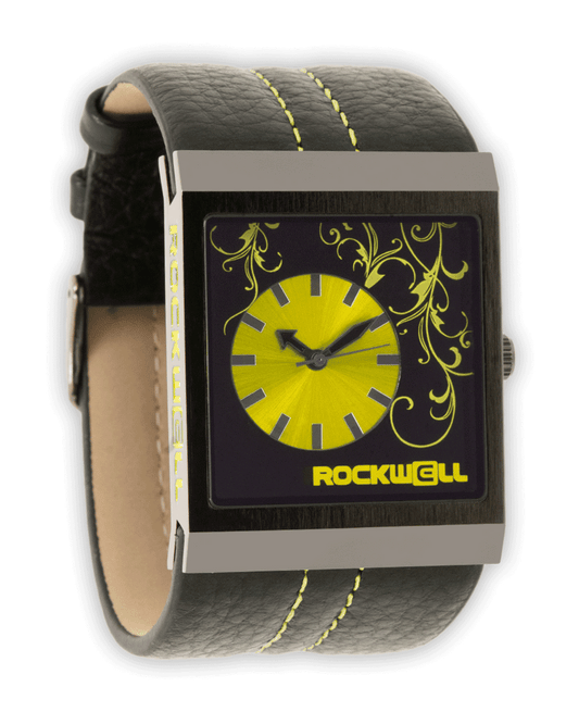 Mercedes (Black/Yellow) Watch