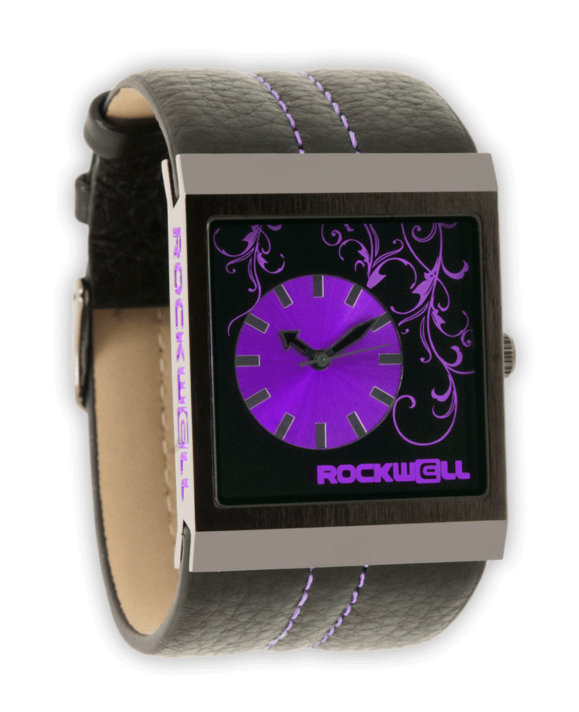 Mercedes (Black/Purple) Watch