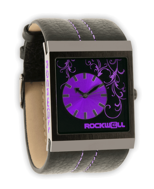 Mercedes (Black/Purple) Watch