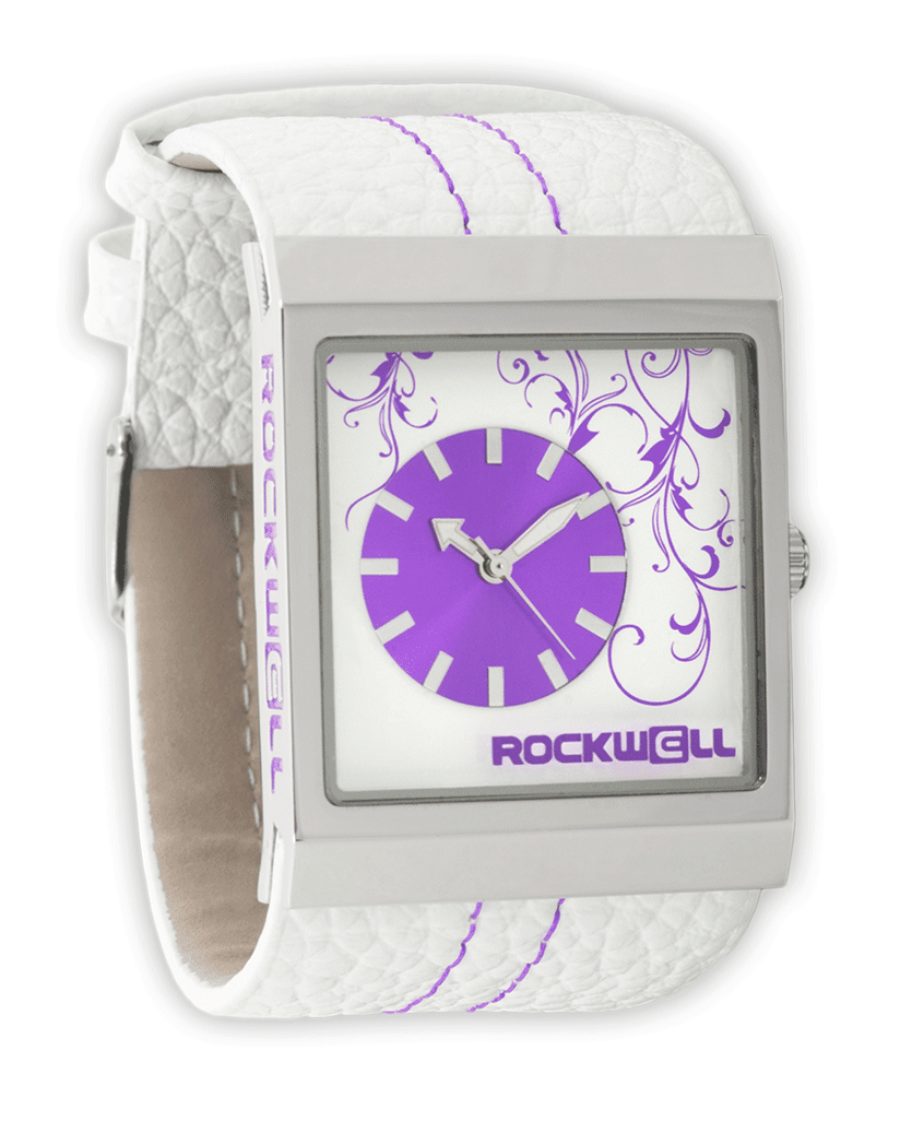 Mercedes (White/Purple) Watch