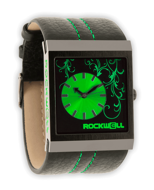 Mercedes (Black/Green) Watch