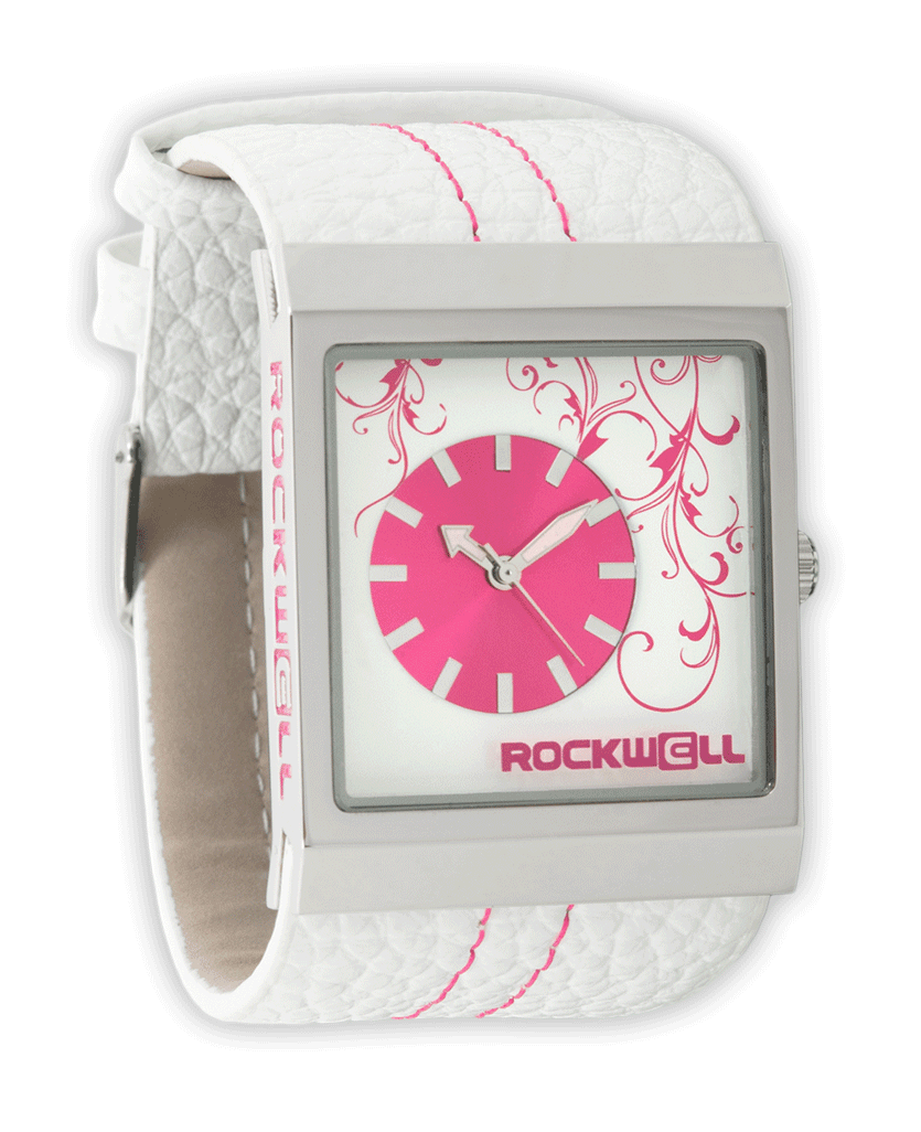 Mercedes (White/Pink) Watch