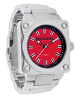 Load image into Gallery viewer, 747 (Silver/Red) Watch
